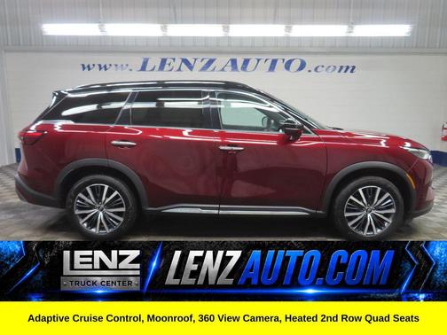 Deep Bordeaux/Black Obsidian 2023 INFINITI QX60 AUTOGRAPH