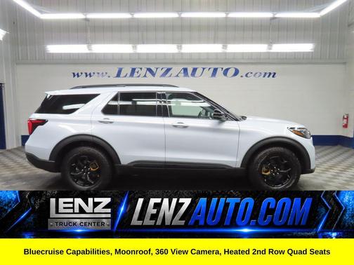 Space White Metallic 2026 Ford Explorer Tremor