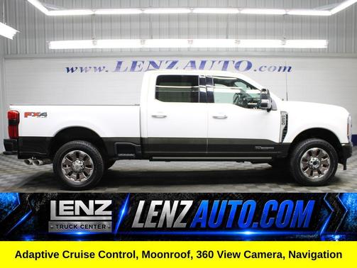 Star White Metallic Tri-Coat 2025 Ford F-250 King Ranch