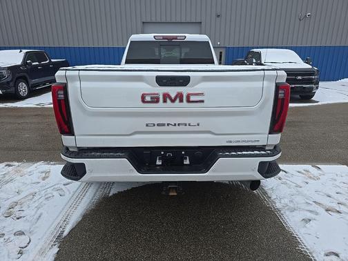 White Frost Tricoat 2024 GMC Sierra 3500 Denali