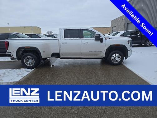 White Frost Tricoat 2024 GMC Sierra 3500 Denali