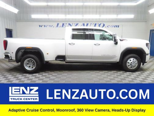 White Frost Tricoat 2024 GMC Sierra 3500 Denali