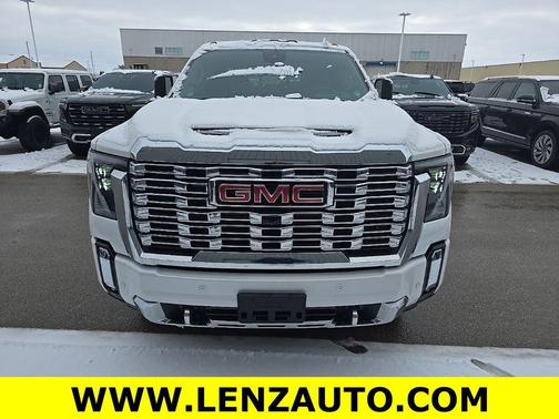 White Frost Tricoat 2024 GMC Sierra 3500 Denali