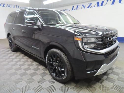 Agate Black Metallic 2025 Ford Expedition Max Platinum