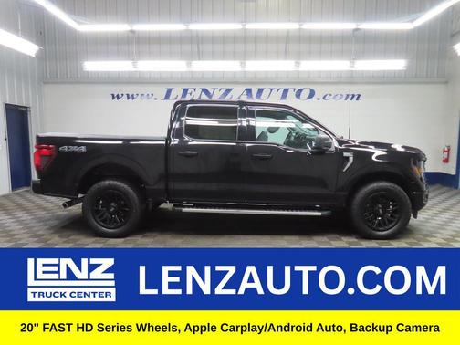 Agate Black Metallic 2025 Ford F-150 XLT