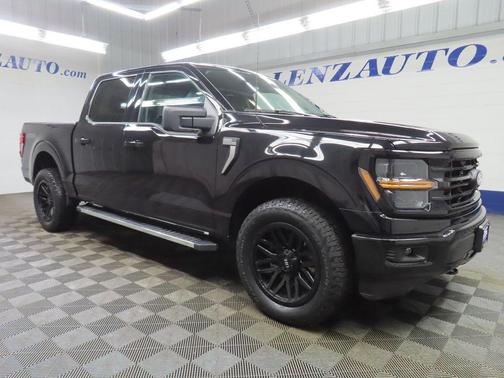 Agate Black Metallic 2025 Ford F-150 XLT