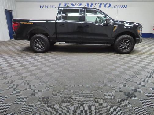 Agate Black Metallic 2025 Ford F-150 Tremor