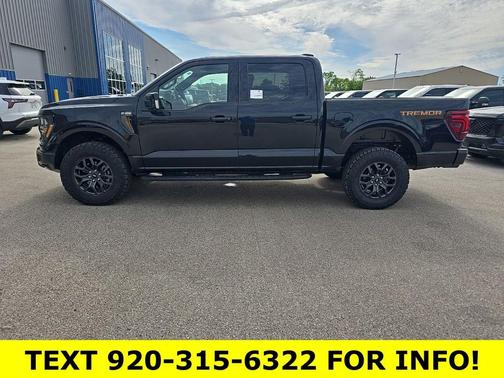 Agate Black Metallic 2025 Ford F-150 Tremor
