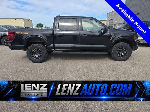 Agate Black Metallic 2025 Ford F-150 Tremor