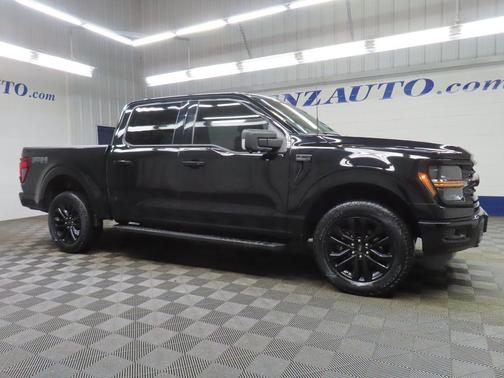 Agate Black Metallic 2024 Ford F-150 XLT