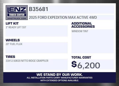 2025 Ford Expedition Max Active 4x4