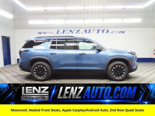 Lakeshore Blue Metallic 2025 Chevrolet Traverse Z71