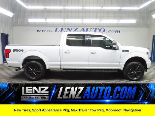 Oxford White 2020 Ford F-150 Lariat