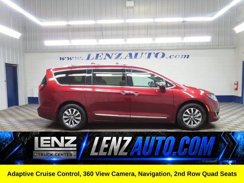 Velvet Red Pearlcoat 2020 Chrysler Pacifica Hybrid Limited