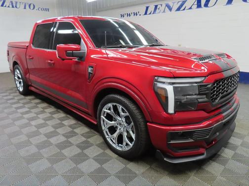 Rapid Red Metallic Tinted Clearcoat 2025 Ford F-150 Lariat