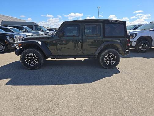 Sarge Green Clearcoat 2024 Jeep Wrangler Rubicon