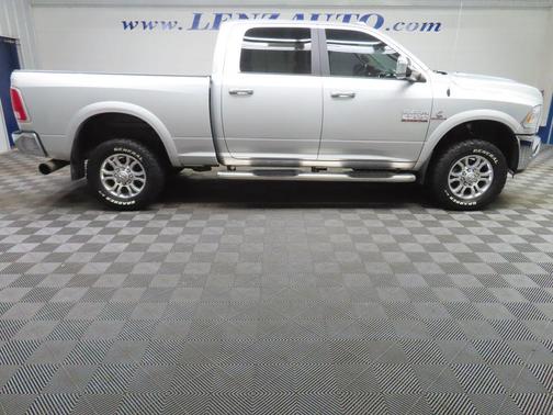 Bright Silver Metallic Clearcoat 2017 RAM 2500 Laramie Crew Cab 4x4 6'4' Box