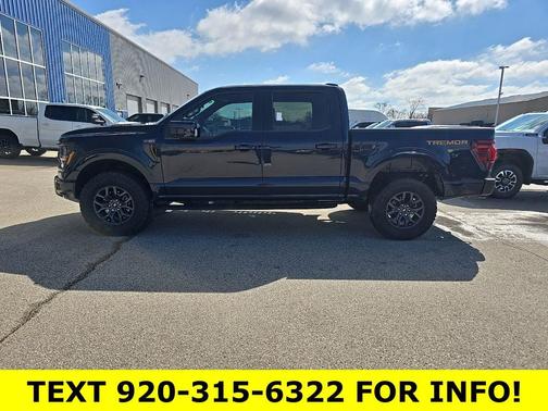 Antimatter Blue Metallic 2025 Ford F-150 Tremor