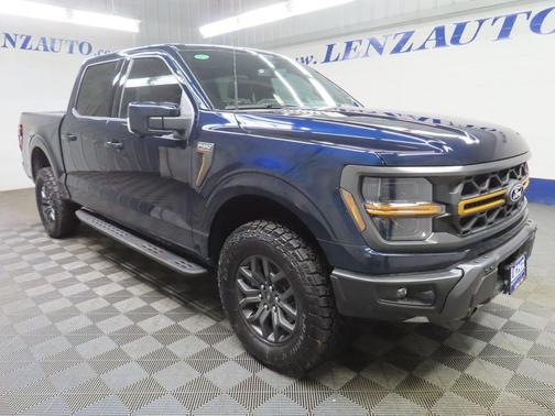 Antimatter Blue Metallic 2025 Ford F-150 Tremor