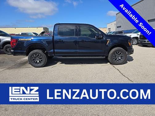 Antimatter Blue Metallic 2025 Ford F-150 Tremor