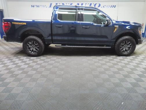 Antimatter Blue Metallic 2025 Ford F-150 Tremor