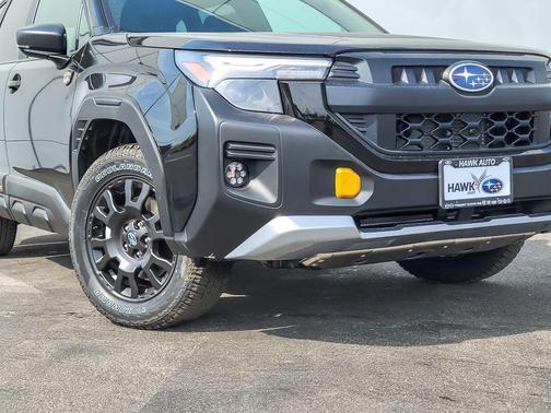 Crystal Black Silica 2026 Subaru Forester Wilderness