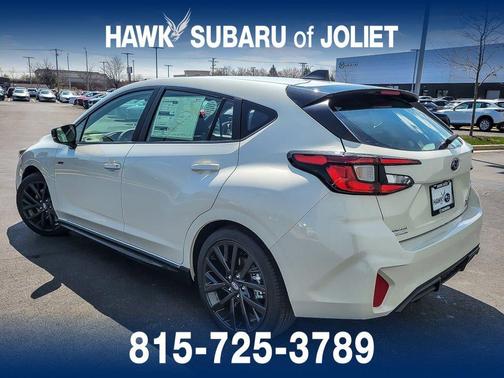 Crystal White Pearl 2026 Subaru Impreza RS
