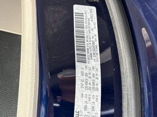 Jazz Blue Pearlcoat 2017 Chrysler Pacifica Touring