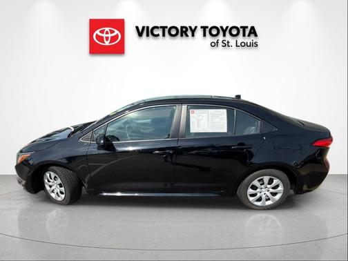 Midnight Black Metallic 2023 Toyota Corolla LE