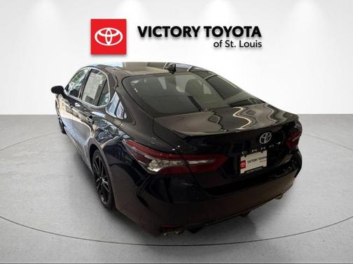 Midnight Black Metallic 2024 Toyota Camry XSE