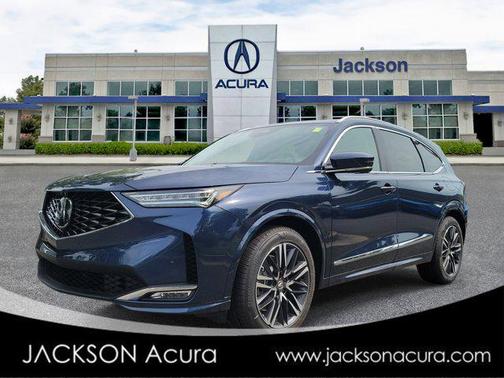 Canyon River Blue Metallic 2026 Acura MDX Advance Package