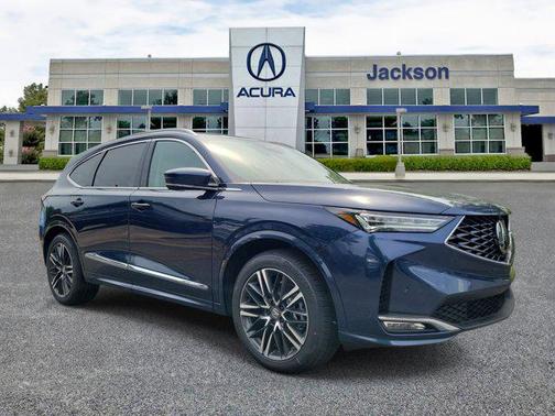 Canyon River Blue Metallic 2026 Acura MDX Advance Package