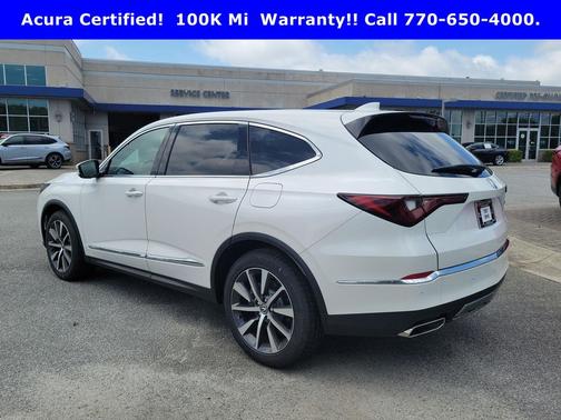 Platinum White Pearl 2026 Acura MDX Technology Package