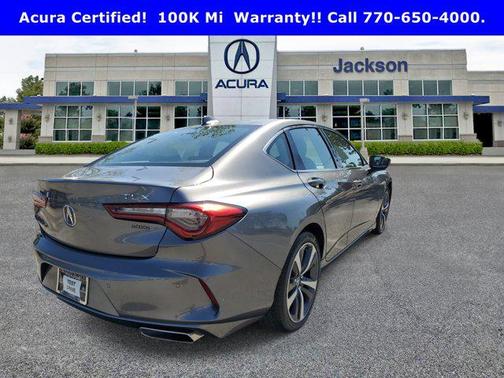 Liquid Carbon Metallic 2025 Acura TLX Technology