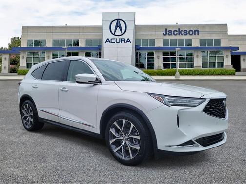 Platinum White Pearl 2024 Acura MDX Technology Package