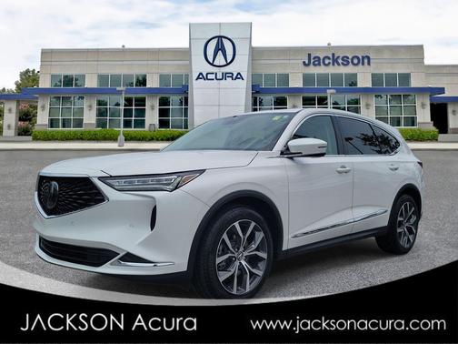 Platinum White Pearl 2024 Acura MDX Technology Package
