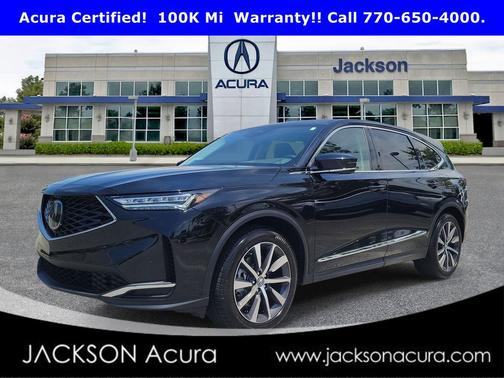 Majestic Black Pearl 2026 Acura MDX Technology Package