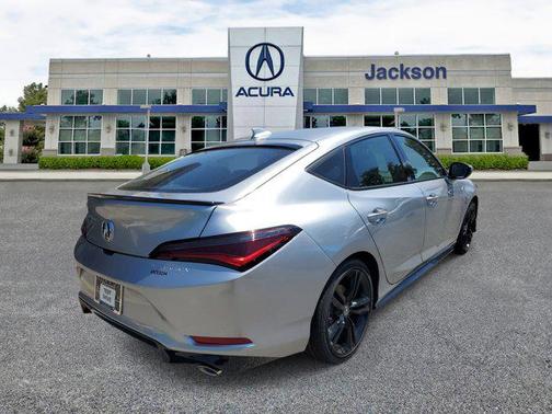 Solar Silver Metallic 2026 Acura Integra FWD A-Spec