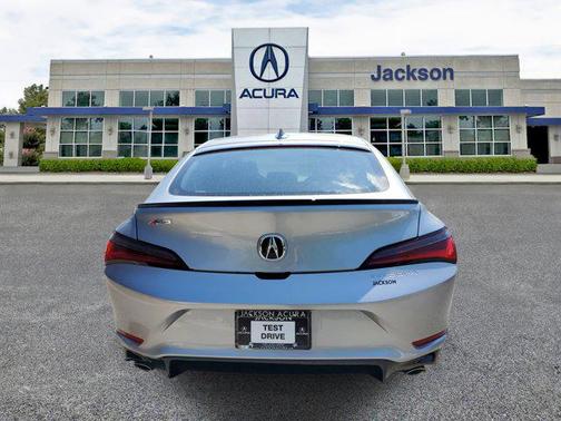 Solar Silver Metallic 2026 Acura Integra FWD A-Spec