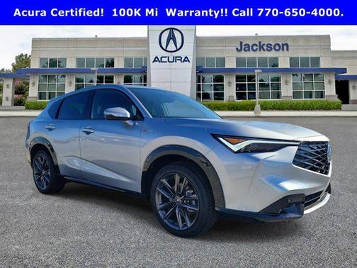 Solar Silver Metallic 2025 Acura ADX A-Spec
