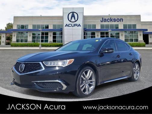 Crystal Black Pearl 2019 Acura TLX Technology Sedan
