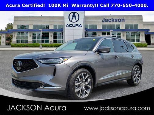 Liquid Carbon Metallic 2023 Acura MDX Technology Package