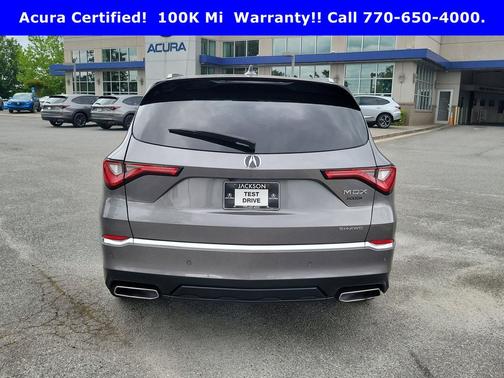 Liquid Carbon Metallic 2023 Acura MDX Advance Package