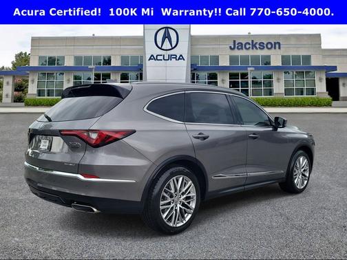 Liquid Carbon Metallic 2023 Acura MDX Advance Package