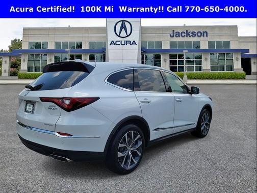 Platinum White Pearl 2024 Acura MDX Technology Package