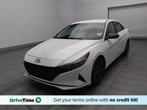 Quartz White 2021 Hyundai ELANTRA SEL