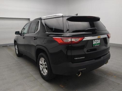 Mosaic Black Metallic 2018 Chevrolet Traverse LT Cloth