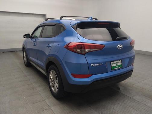 Caribbean Blue 2017 Hyundai TUCSON SE Plus