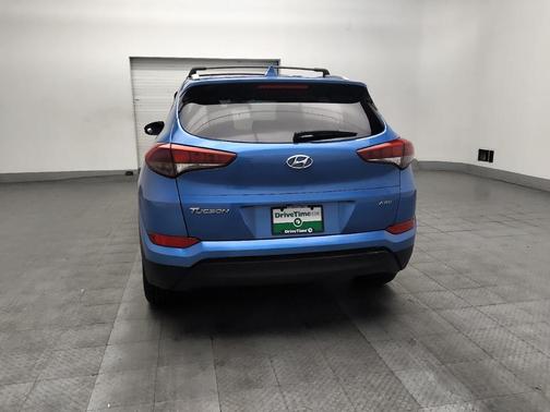 Caribbean Blue 2017 Hyundai TUCSON SE Plus