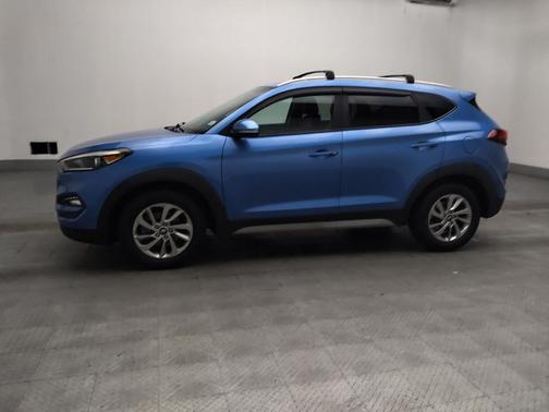 Caribbean Blue 2017 Hyundai TUCSON SE Plus